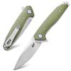 Eafengrow EF972 Folding Knife, D2 Steel Blade Micarta Handle Pocket Knife Folder for Outdoor Camping Hiking Working EDC Tool Knife(army green) view 1