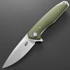 Eafengrow EF972 Folding Knife, D2 Steel Blade Micarta Handle Pocket Knife Folder for Outdoor Camping Hiking Working EDC Tool Knife(army green) view 2