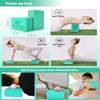 Yoga Starter Kit 12 in 1 - Mat, Blocks, Foam Roller, 4 Resistance Bands With Strap, 2 Peanut Massage Balls for Women & Men, Beginners view 4