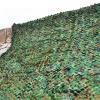 YHBZ Sunscreen Camo Net,Woodland Camouflage Netting,2 * 3M Double Layer Oxford Fabric with Grid,for Camping Military Hunting Shooting Hide Garden Decoration,2x4m(7 * 13ft) view 3