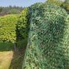 YHBZ Sunscreen Camo Net,Woodland Camouflage Netting,2 * 3M Double Layer Oxford Fabric with Grid,for Camping Military Hunting Shooting Hide Garden Decoration,2x4m(7 * 13ft) view 4