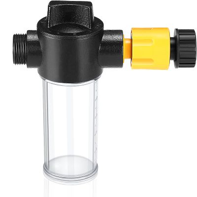 Boat Engine Flush Mixer Liquid Flow Valve for Salt Remover Solution Ideal to Flush Outboard and Inboard Engines Connects with Garden Hose, Spray Nozzle, Engine Flusher (2 Pieces)