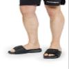 Revs - Tay - Mens Single Strap Reflexology Massage Sandals, Black US9 view 2