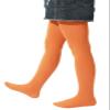 EVERSWE Girls Semi Opaque Footed Tights, Microfiber Tights (2-4, Orange) view 2