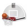 Wall-mountedBasketball+Rim Kids Basketball Hoop Set 45.7X33 Cm Indoor Basketball Hoop with 1 Ball and Pump,Mini Basketball Rim-Boys Girls and Adults Suitable for Indoor and Outdoor backboards view 1