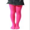 EVERSWE Girls Semi Opaque Footed Tights, Microfiber Tights (8-10, Fuchsia) view 2
