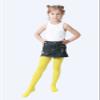 EVERSWE Girls Semi Opaque Footed Tights, Microfiber Tights (5-7, Yellow) view 3