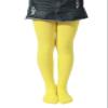 EVERSWE Girls Semi Opaque Footed Tights, Microfiber Tights (5-7, Yellow) view 4