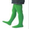 EVERSWE Girls Semi Opaque Footed Tights, Microfiber Tights (5-7, Clover Green) view 1