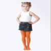 EVERSWE Girls Semi Opaque Footed Tights, Microfiber Tights (5-7, Orange) view 4