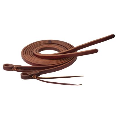 Weaver Leather Working Tack Extra Heavy Harness Split Reins with Pineapple Knot Ends, 5/8" x 8'