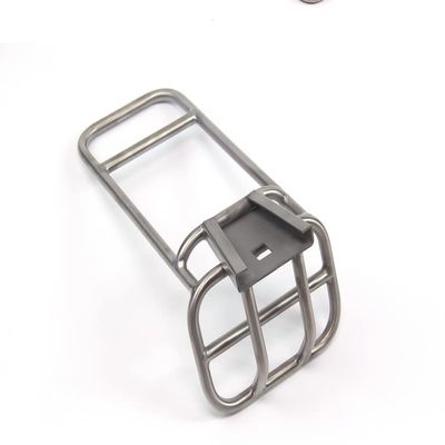 London Craftwork Titanium Front Rack for Brompton Bikes - Lightweight, Durable Carrier Block for A, C, P, T Lines & Older Models - Essential Accessory for Commuting and Adventures