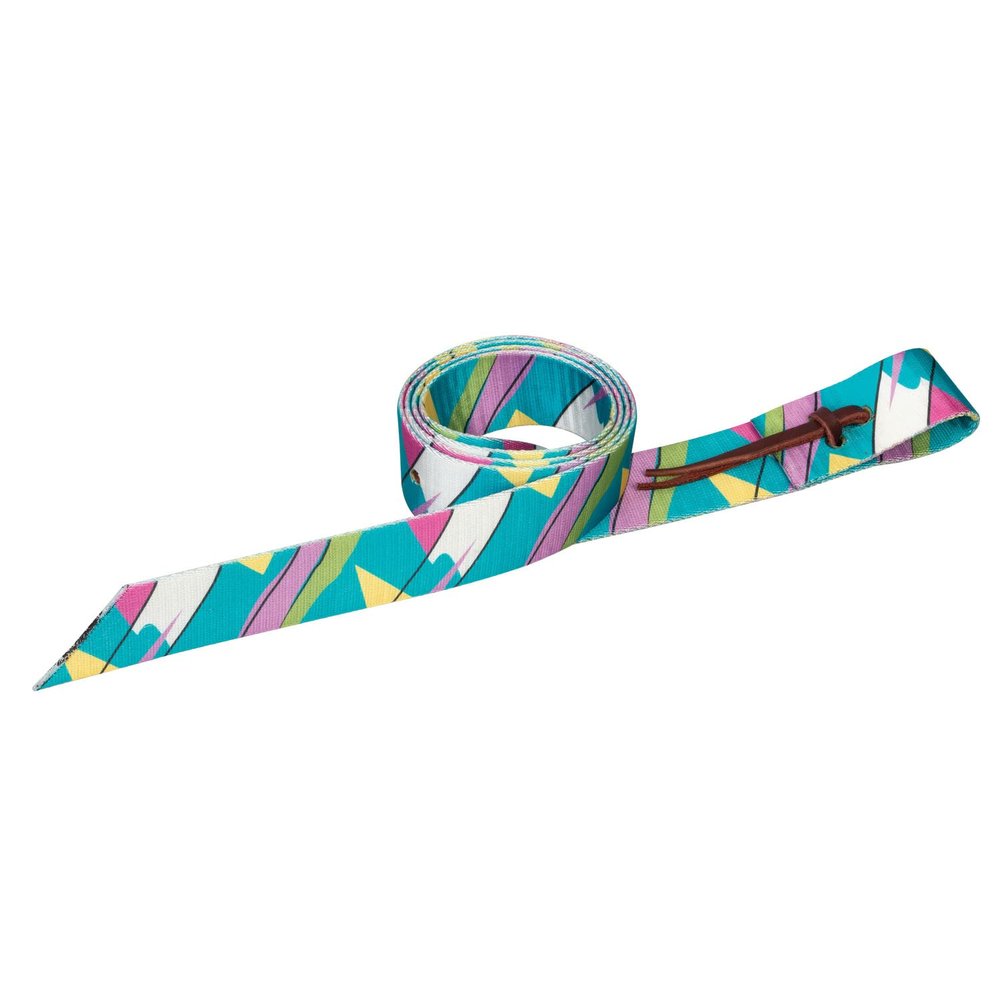 Weaver Leather Patterned Poly Tie Strap with Holes, 1-3/4" x 60"