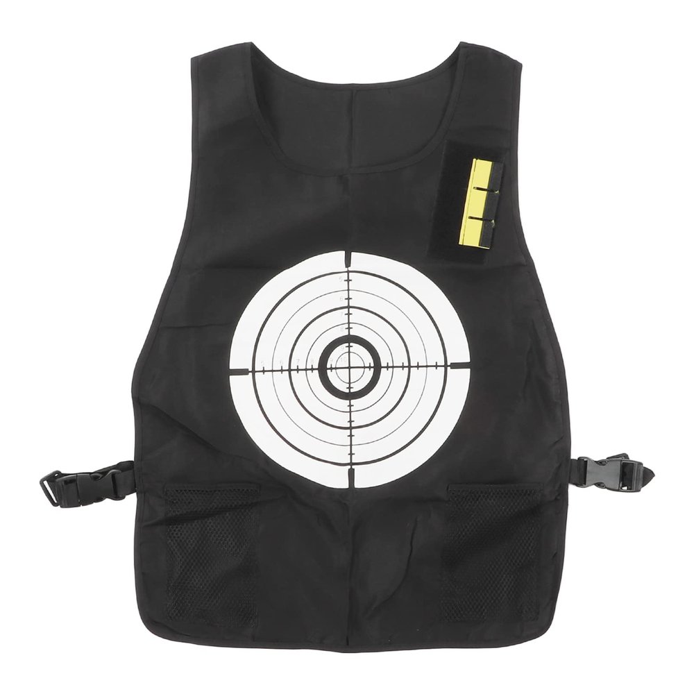 Double Sided Water Activated Target Vest,Scoring Game Water Toys for Adult Kids Average Size