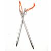 RISON Titanium Tent Pegs Crochet Camping Tent Nails Lightweight Titanium Tent Nails Snow Grassland Heavy Duty Tent Nails for Outdoor Camping and Plant Support Garden Stakes (6, 8250mm) view 2