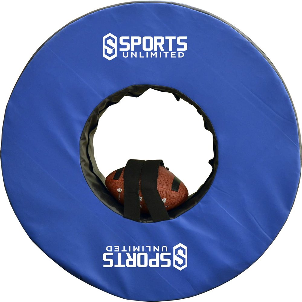 Sports Unlimited Football Tackling Wheel, Football Tackle Dummy, Adult and Youth Training Aid