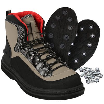 Paramount Outdoors Slate Felt Wading Boot Felt Bottom Wading Shoe With Metal Wading Studs