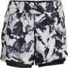Avia Activewear Women's Breathable Running Shorts (Large, Shadow Floral) 12-14 view 1