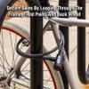 Master Lock 8364DCC Cable Bike Lock with Key, 5 ft. Long, Black view 2