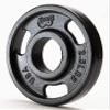 Biggins Machined Cast 1.0 Iron 2.5Lb Olympic Weight Plate Pair view 2