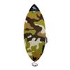 Tidal Wake TAG-IT  52" Pointed Nose Wake Surf & Wakeboard Sock with EZ Carry Handle & Built-in Name Tab  Personalize & Protect WakeSurf, Wake or Foil Boards - Brown & Green-Camo