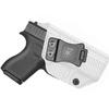 Amberide Glock 42 IWB Holster,Kydex-Boltaron Inside Waistband Fit Glock 42 .380,Secure Retention,Quick Draw,030 Cant view 1