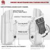 Amberide Glock 42 IWB Holster,Kydex-Boltaron Inside Waistband Fit Glock 42 .380,Secure Retention,Quick Draw,030 Cant view 4
