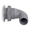 White Water 6655N-90-SCP 90 Degree Thru-Hull Scupper with Stainless Trim, 1-1/2" view 3