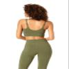Anne Cole womens Anne Cole Scoop Bra Top Shirt, Green, Small US view 2