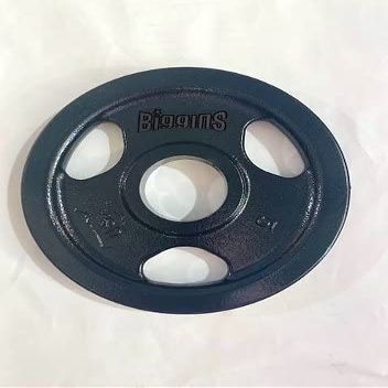 Biggins Machined Cast 2.0 Iron 5Lb Olympic Weight Plate Pair