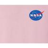 Go All Out Small Classic Pink Mens NASA Blue Meatball Left Chest Logo Sweatshirt Crewneck view 3