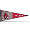 Rico Industries Ball State University Cardinals Pennant Felt 12x30 view 1