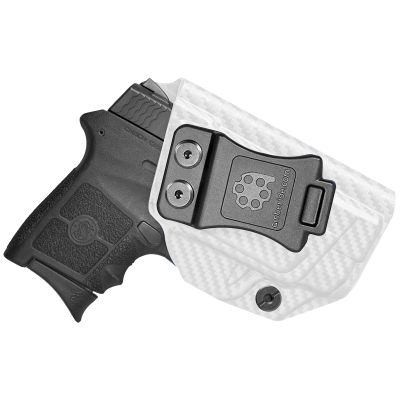 Amberide Bodyguard 380 IWB Holster, Kydex-Boltaron Inside Waistband Holster for S&W Bodyguard 380 .380 Auto Pistol (Non-Laser Model), Secure Retention, 030 Adjustable Cant
