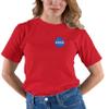 3X-Large Red Mens NASA Blue Meatball Left Chest Logo T-Shirt view 2