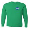 3X-Large Kelly Mens NASA Blue Meatball Left Chest Logo Long Sleeve T-Shirt view 1