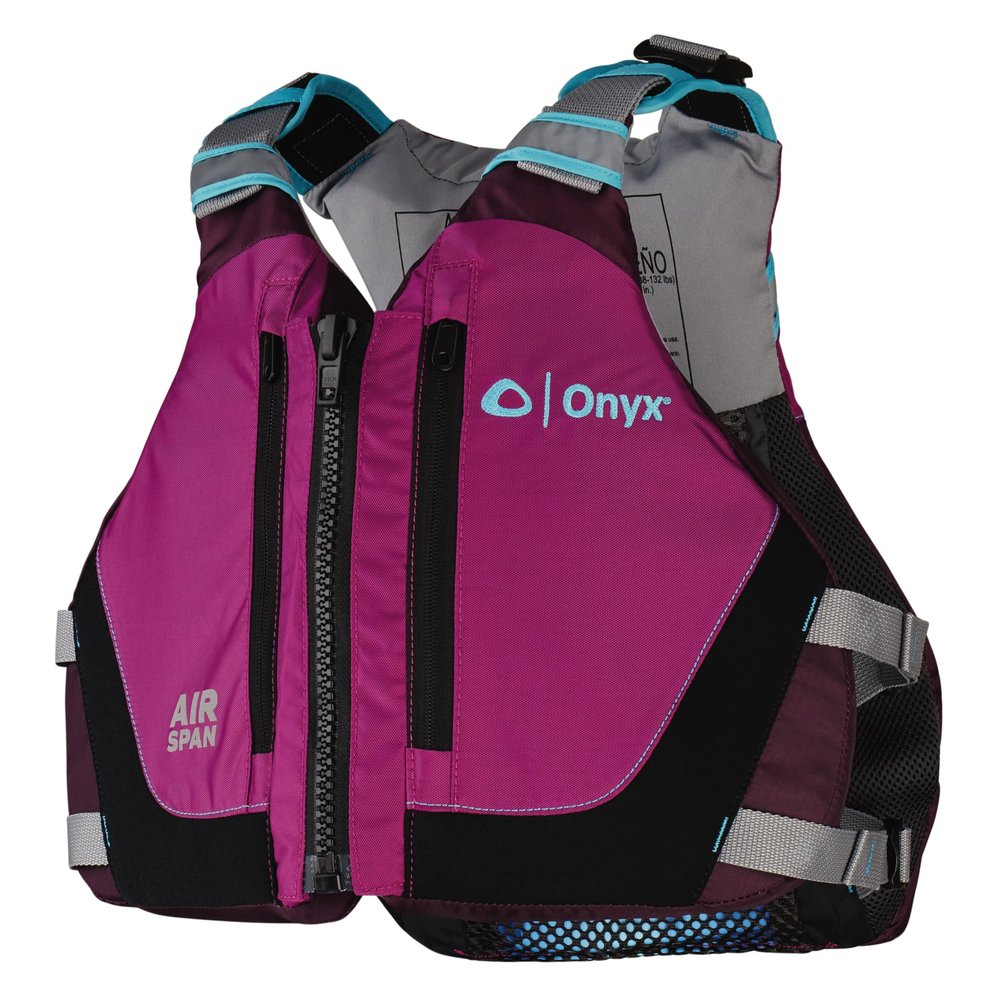 Onyx Air Span Breeze Life Jacket, Purple, XL/2XL