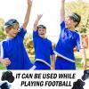 Zhanmai 8 Pieces Boys Headbands Athletic Sweatbands Kids Sports Wicking Headbands Breathable Headbands Elastic Sweat Headband Girls Boys for Football Basketball Running Exercise(Camo and Plain) view 4