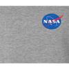 Go All Out 3X-Large Athletic Heather Mens NASA Blue Meatball Left Chest Logo Sweatshirt Crewneck view 2