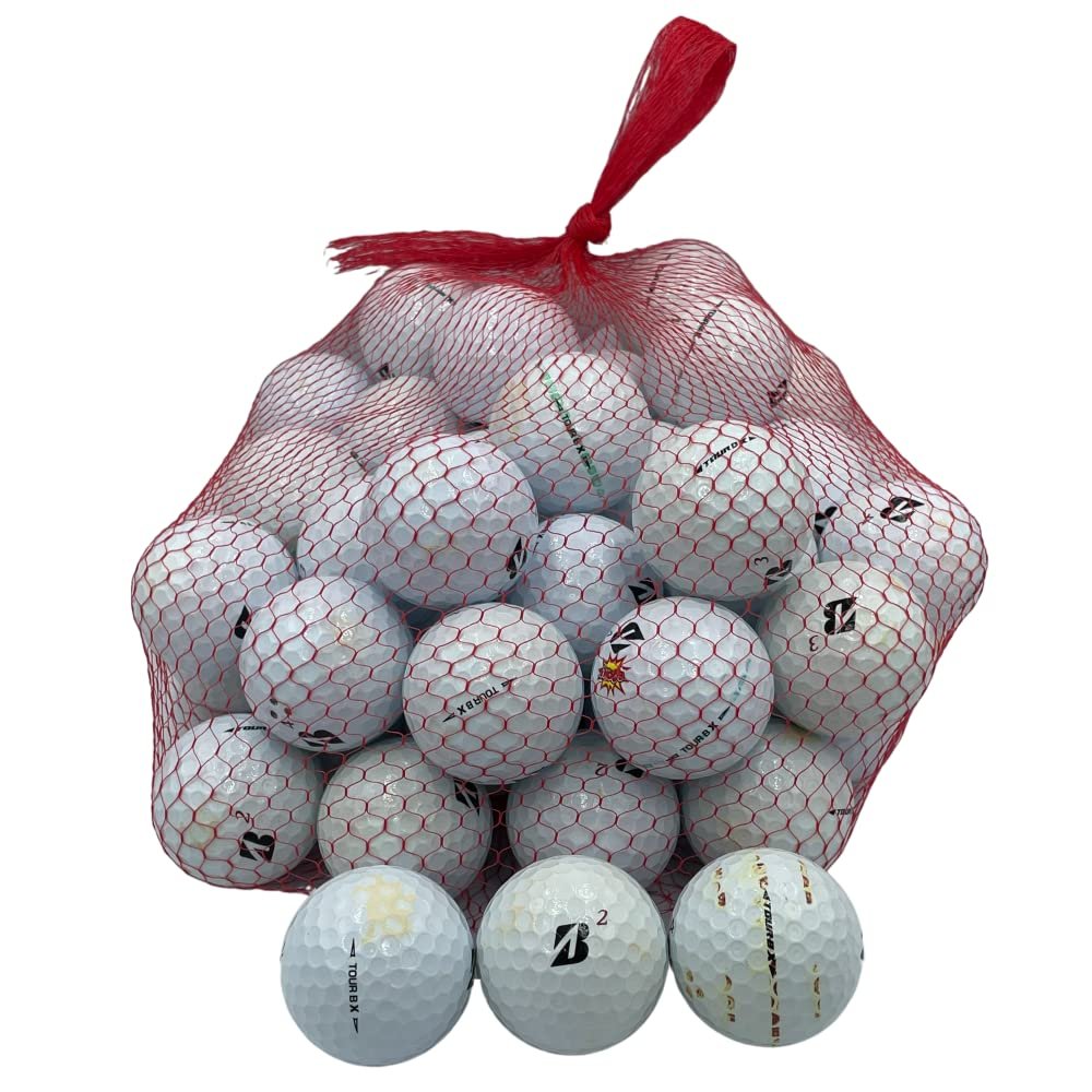 Golf Ball Planet Tour Series Used Golf Balls 3A/Good (50 Pack, Tour B X)