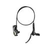 BUCKLOS Zoom Mountain Bike MTB 4 Piston Hydraulic Disc Brakes Set - Left Front 850mm Right Rear 1550mm Hydraulic Brake Aluminum Alloy Lever with Caliper is/PM Adapter Fit EBike/Fat Bike(Pre-Bled) view 1