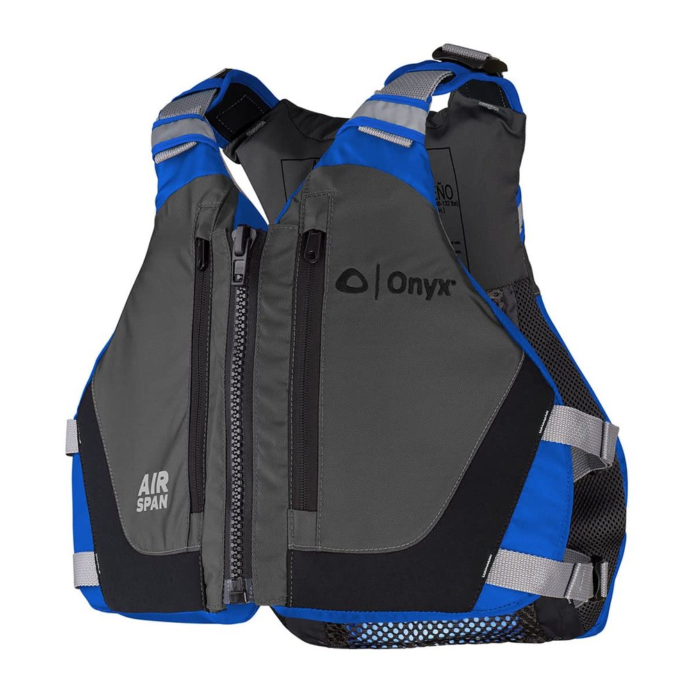 Onyx Air Span Breeze Life Jacket, Blue, XL/2XL