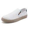 New Large Size Men's Shoes Ice Silk Canvas Shoes Slip-on Casual Shoes view 1