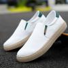 New Large Size Men's Shoes Ice Silk Canvas Shoes Slip-on Casual Shoes view 2