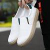 New Large Size Men's Shoes Ice Silk Canvas Shoes Slip-on Casual Shoes view 3