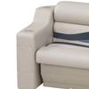 Wise 3010-804 Premier Series Pontoon Right Radius Arm Rest, Stone view 2