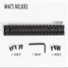 Monstrum Picatinny Rail Mount for Remington 700 | 0 MOA | Short Action | Precision Picatinny Scope Rings | 1 inch Diameter/High Profile | Bundle view 3