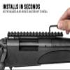 Monstrum Picatinny Rail Mount for Remington 700 | 0 MOA | Short Action | Precision Picatinny Scope Rings | 1 inch Diameter/High Profile | Bundle view 4