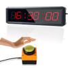 SMAHEAT Fitness Timer with Stopwatch Button, Suitable for School/exam/Home Exercise/Gym/Gym SMAHEAT Electronic Fitness Timer (1.5 inch six-Digit All-red) view 1