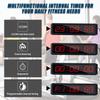 SMAHEAT Fitness Timer with Stopwatch Button, Suitable for School/exam/Home Exercise/Gym/Gym SMAHEAT Electronic Fitness Timer (1.5 inch six-Digit All-red) view 3