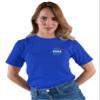 4X-Large Royal Mens NASA Blue Meatball Left Chest Logo T-Shirt view 3